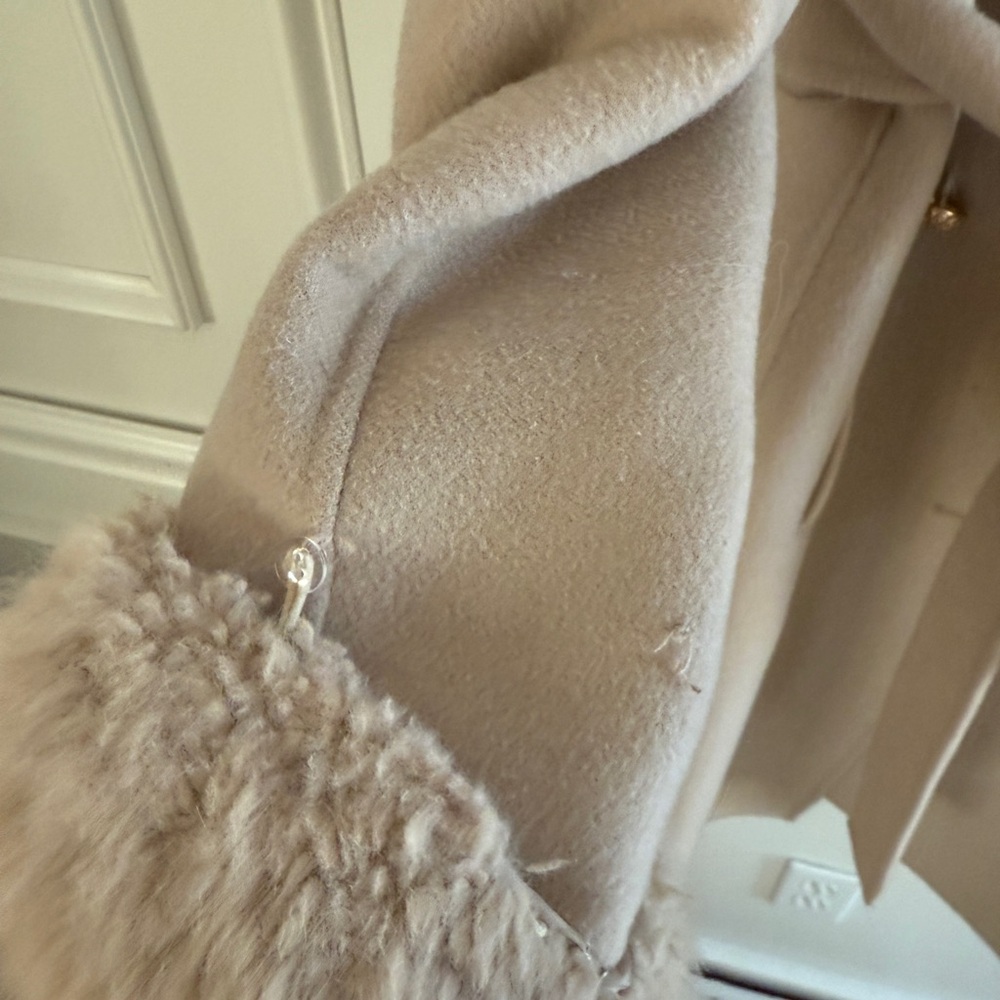 Bobble babies cashmere nude coat - Picture 3 of 7